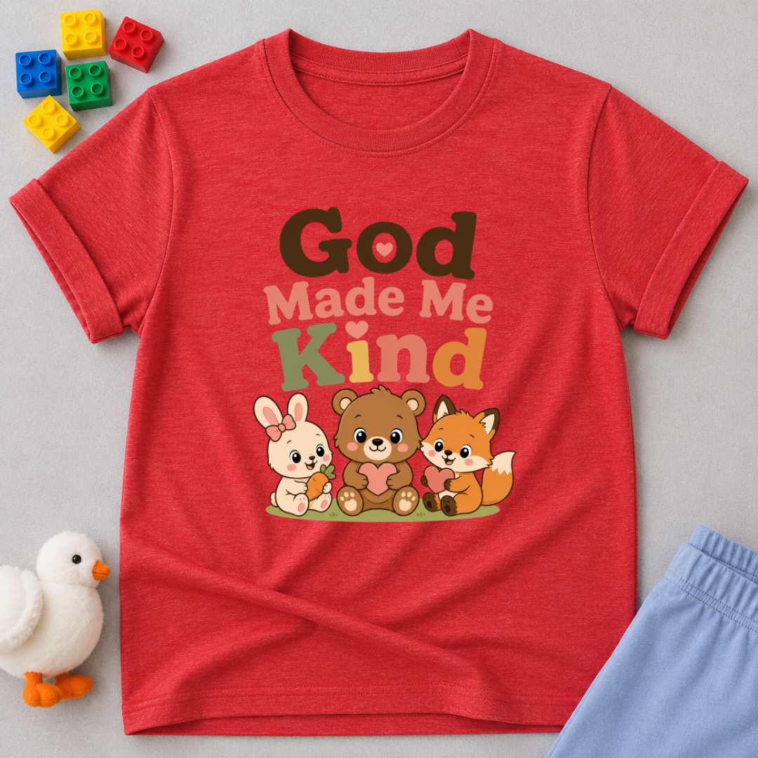 God Made Me Kind Toddler T-shirt