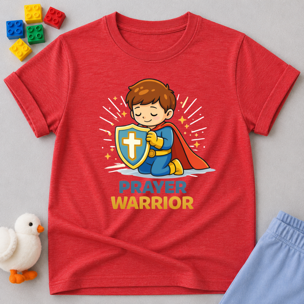 Boy Prayer Warrior Toddler T-shirt