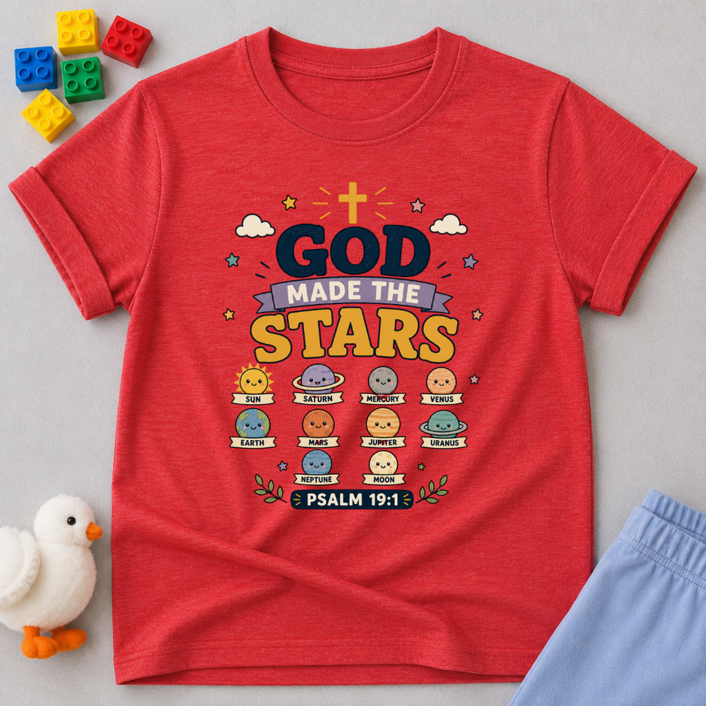 God Made The Stars Toddler T-shirt