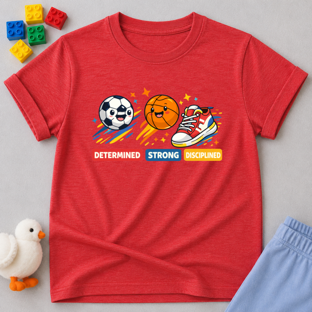 Determined Strong Disciplined Toddler T-shirt