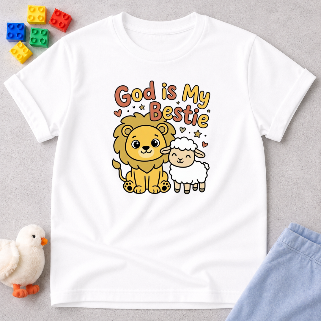 God is My Bestie Toddler T-shirt