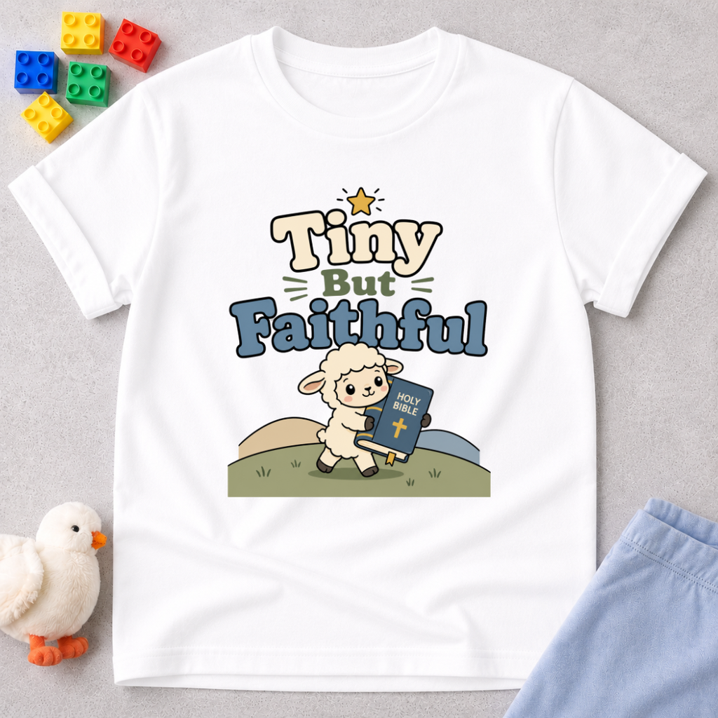 Tiny But Faithful Toddler T-shirt