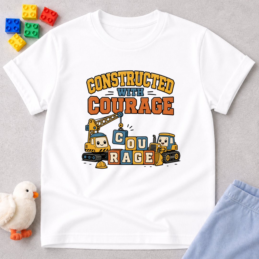 Constructed With Courage V2 Toddler T-shirt
