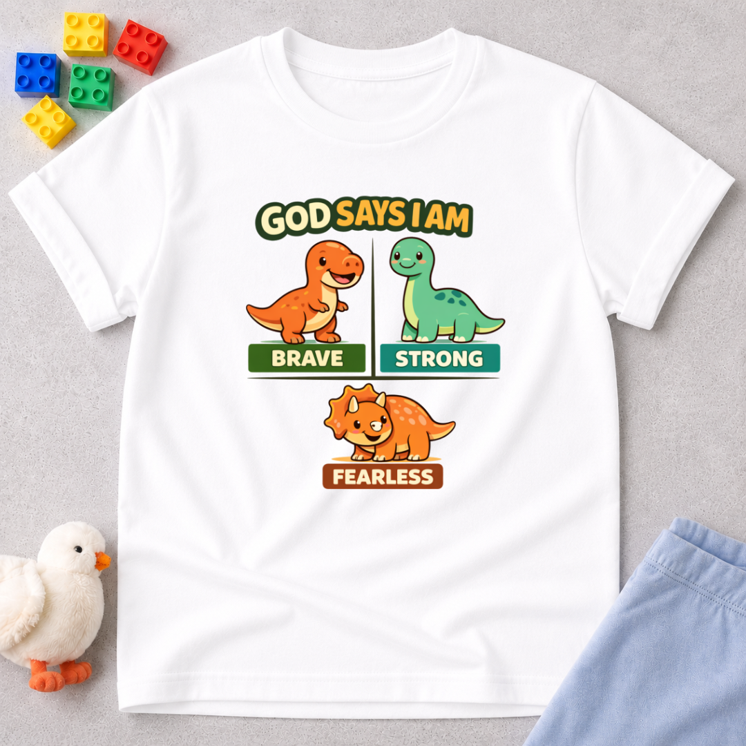God Says I'm Strong Toddler T-shirt