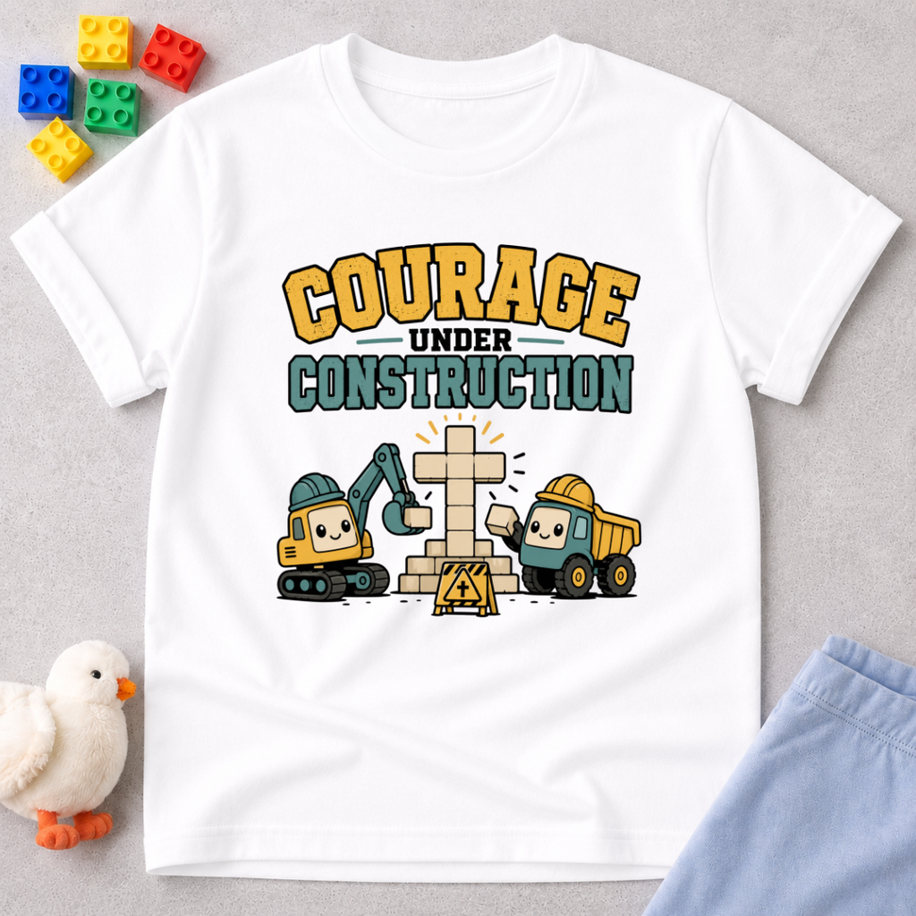 Courage Under Construction Toddler T-shirt
