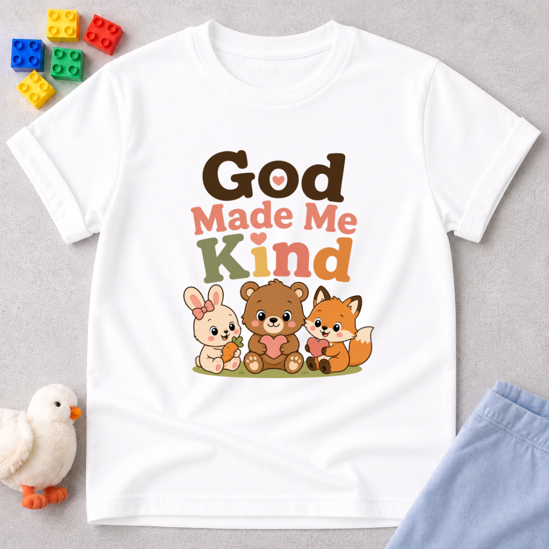 God Made Me Kind Toddler T-shirt