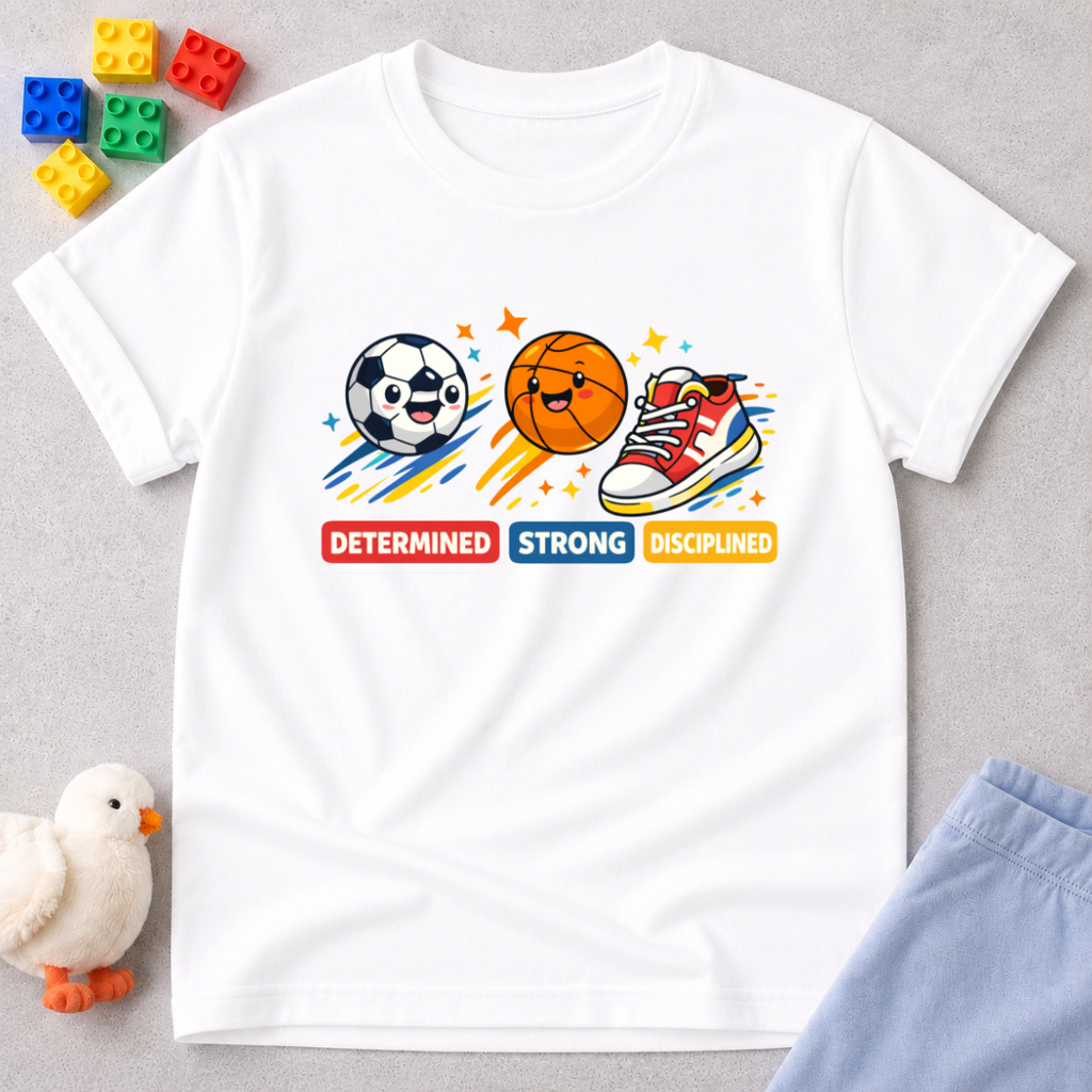 Determined Strong Disciplined Toddler T-shirt