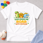 I Roar With Courage Toddler T-shirt