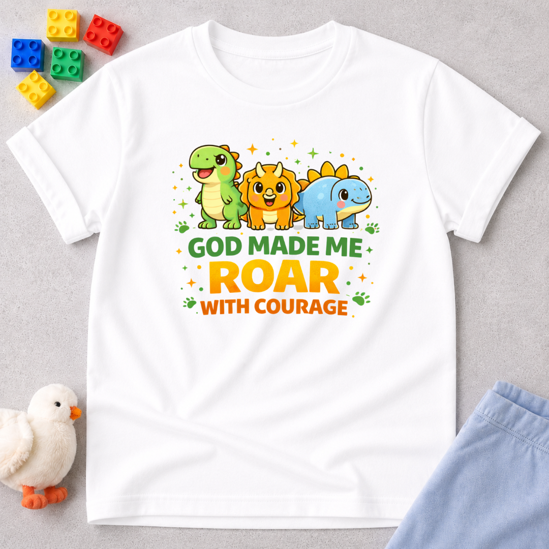 I Roar With Courage Toddler T-shirt