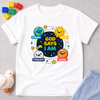 God Says I'm Fearless Toddler T-shirt