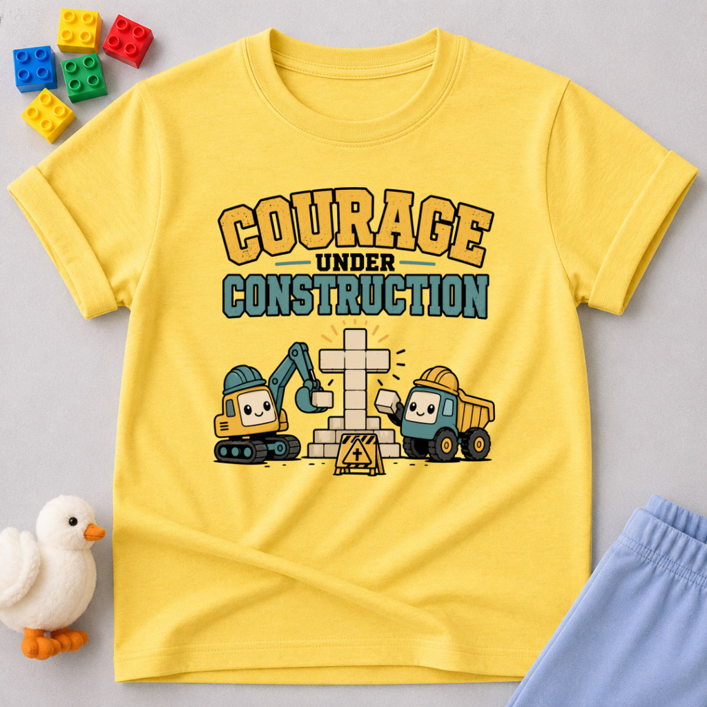 Courage Under Construction Toddler T-shirt