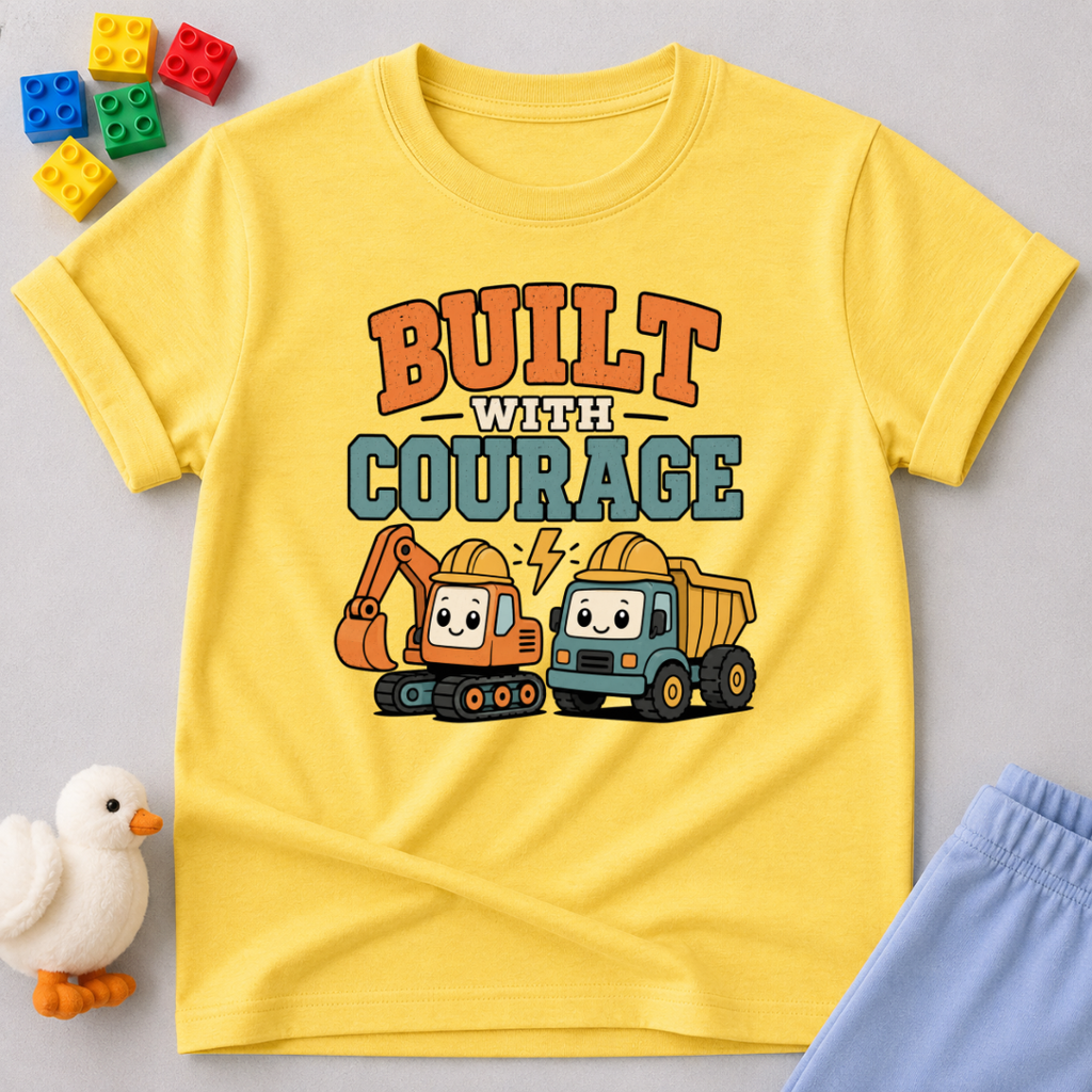 Built With Courage Toddler T-shirt