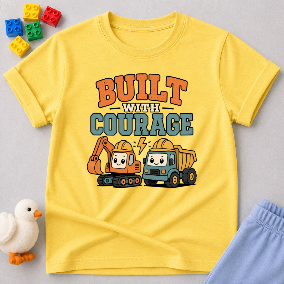 Built With Courage Toddler T-shirt