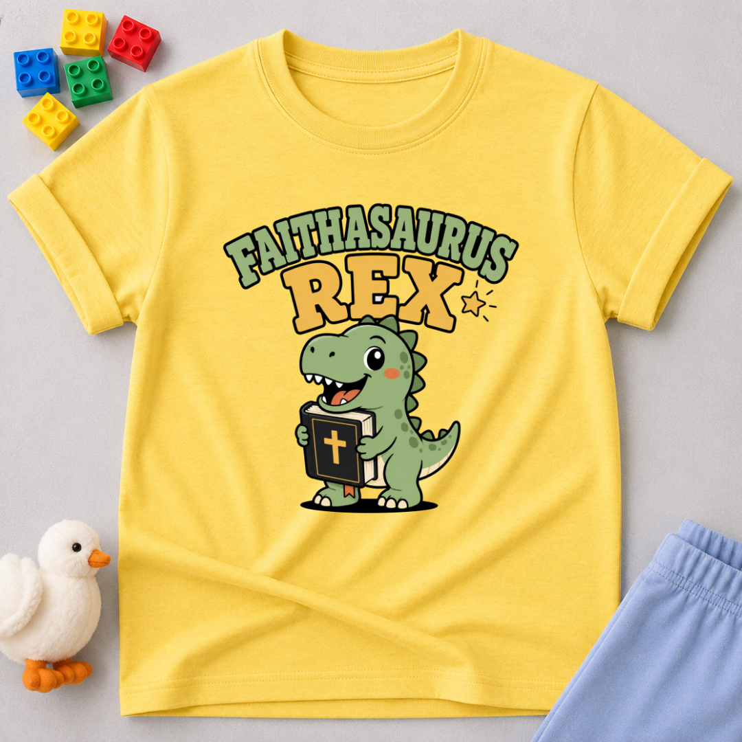 Faithasaurus Rex Toddler T-shirt