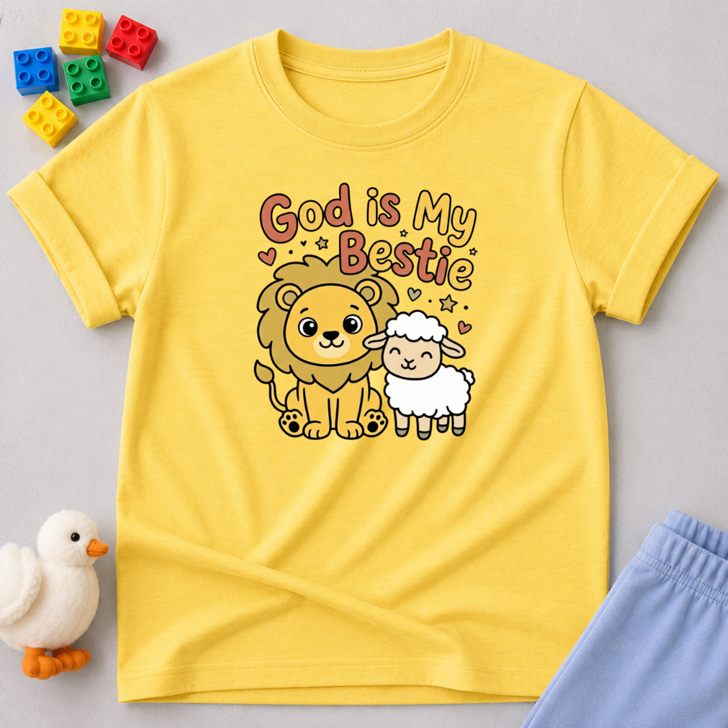 God is My Bestie Toddler T-shirt
