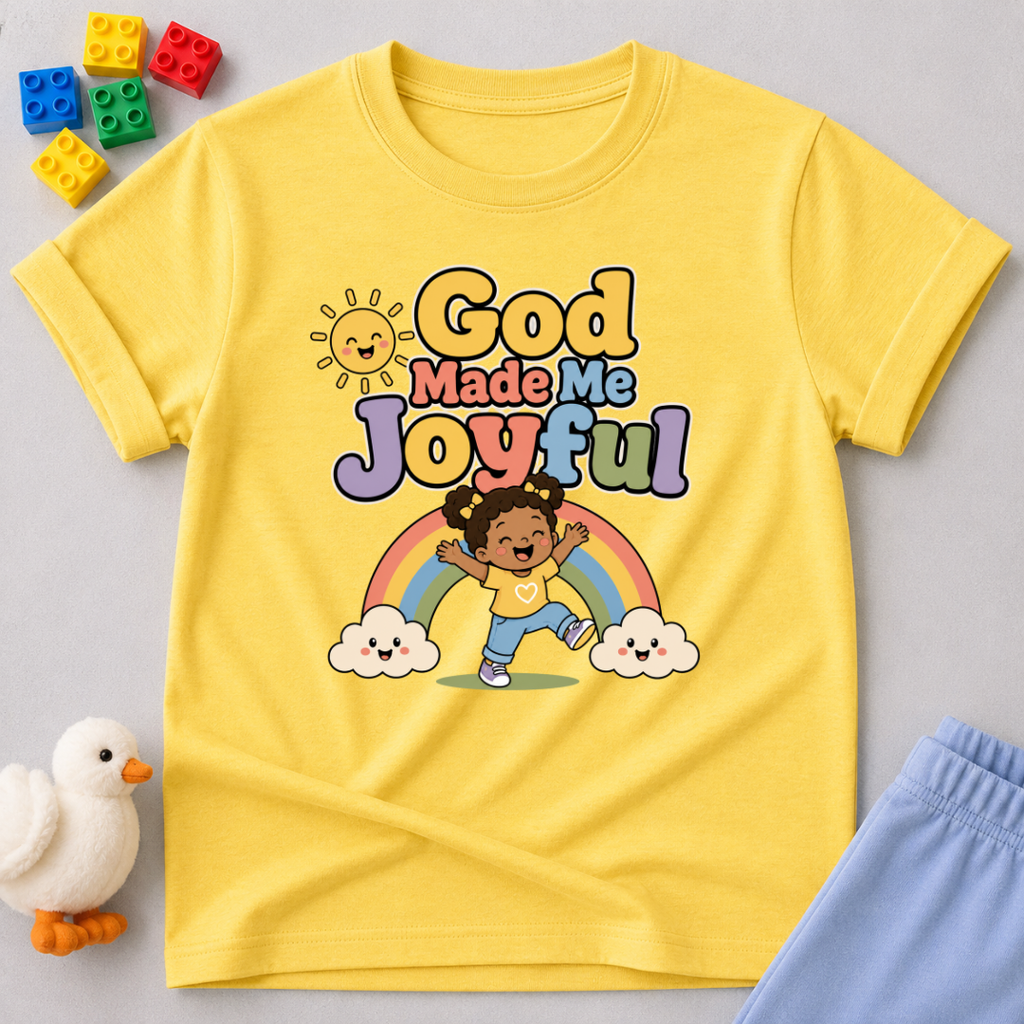 God Made Me Joyful Toddler T-shirt