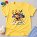 God Made Me Joyful Toddler T-shirt