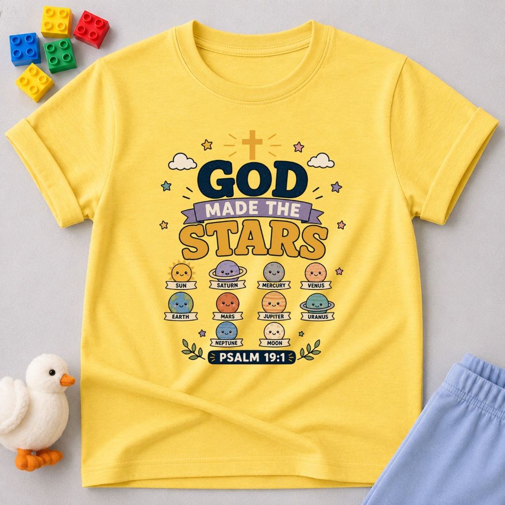 God Made The Stars Toddler T-shirt
