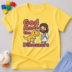 God Made The Dinosaurs Toddler T-shirt
