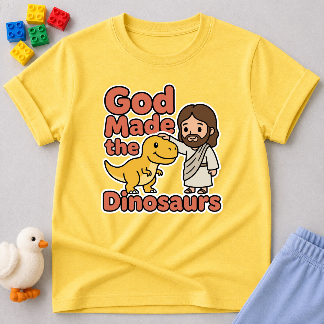 God Made The Dinosaurs Toddler T-shirt