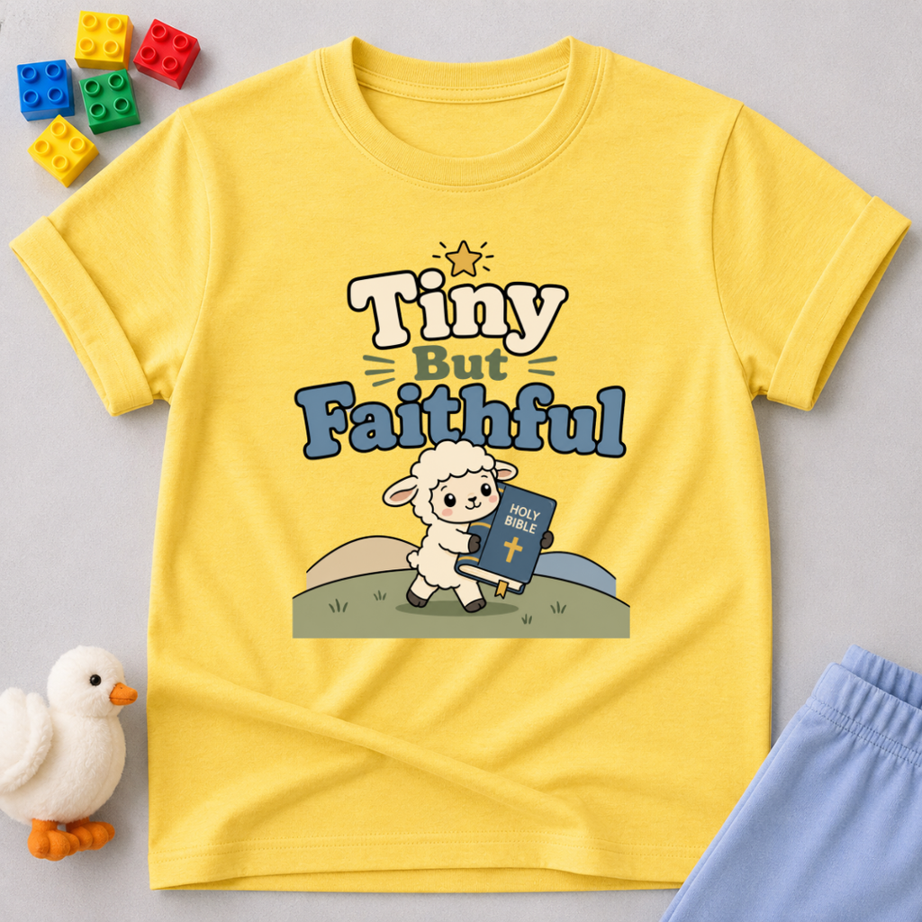 Tiny But Faithful Toddler T-shirt