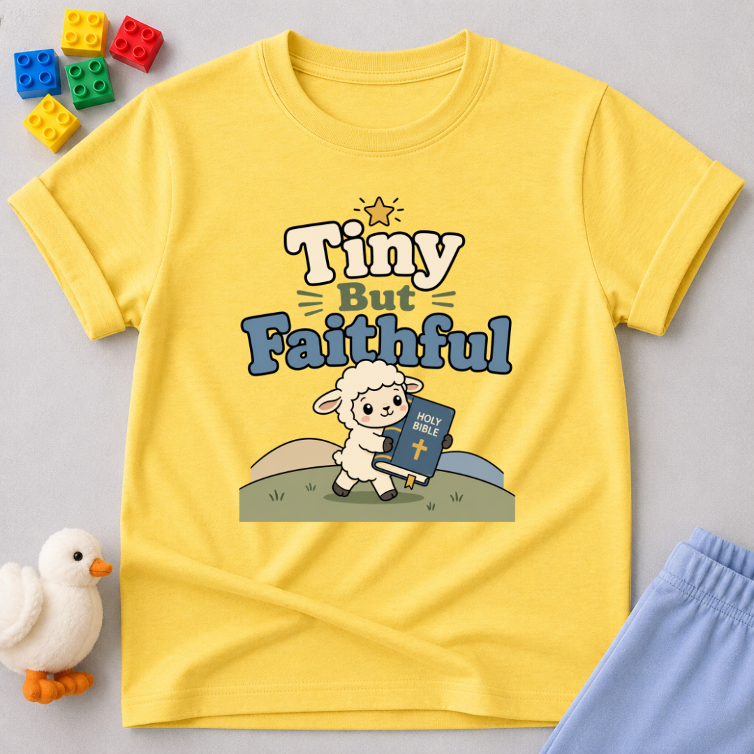 Tiny But Faithful Toddler T-shirt