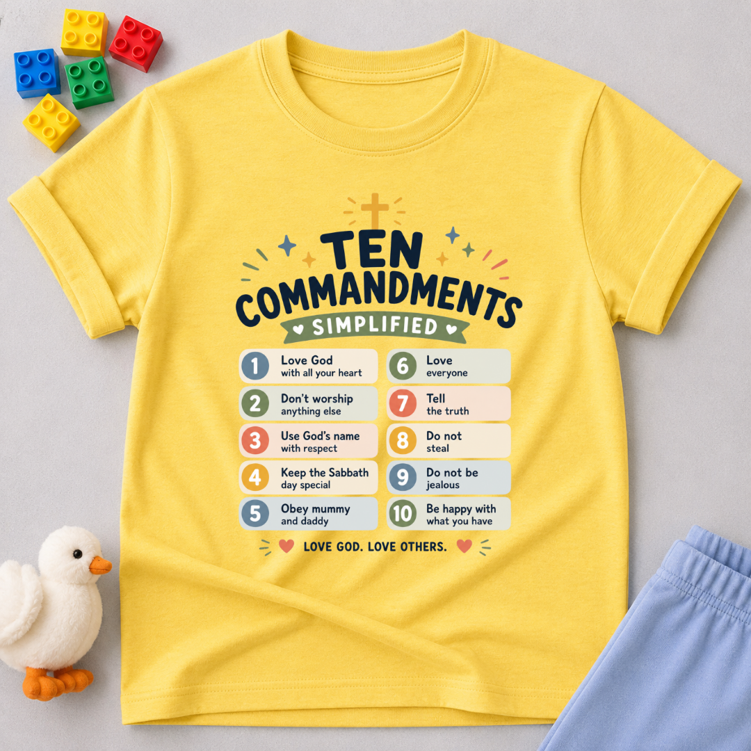 Ten Commandments Toddler T-shirt