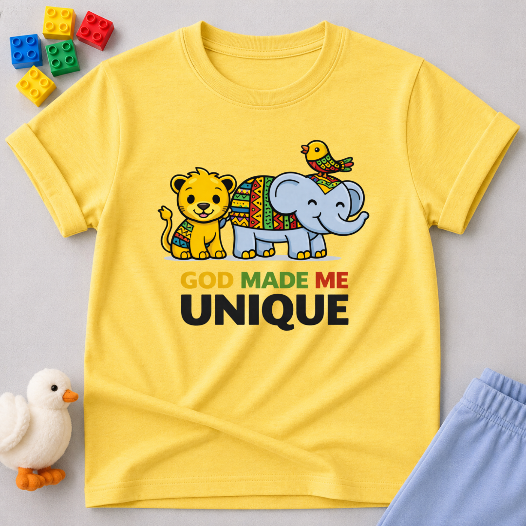 God Made Me Unique Toddler T-shirt
