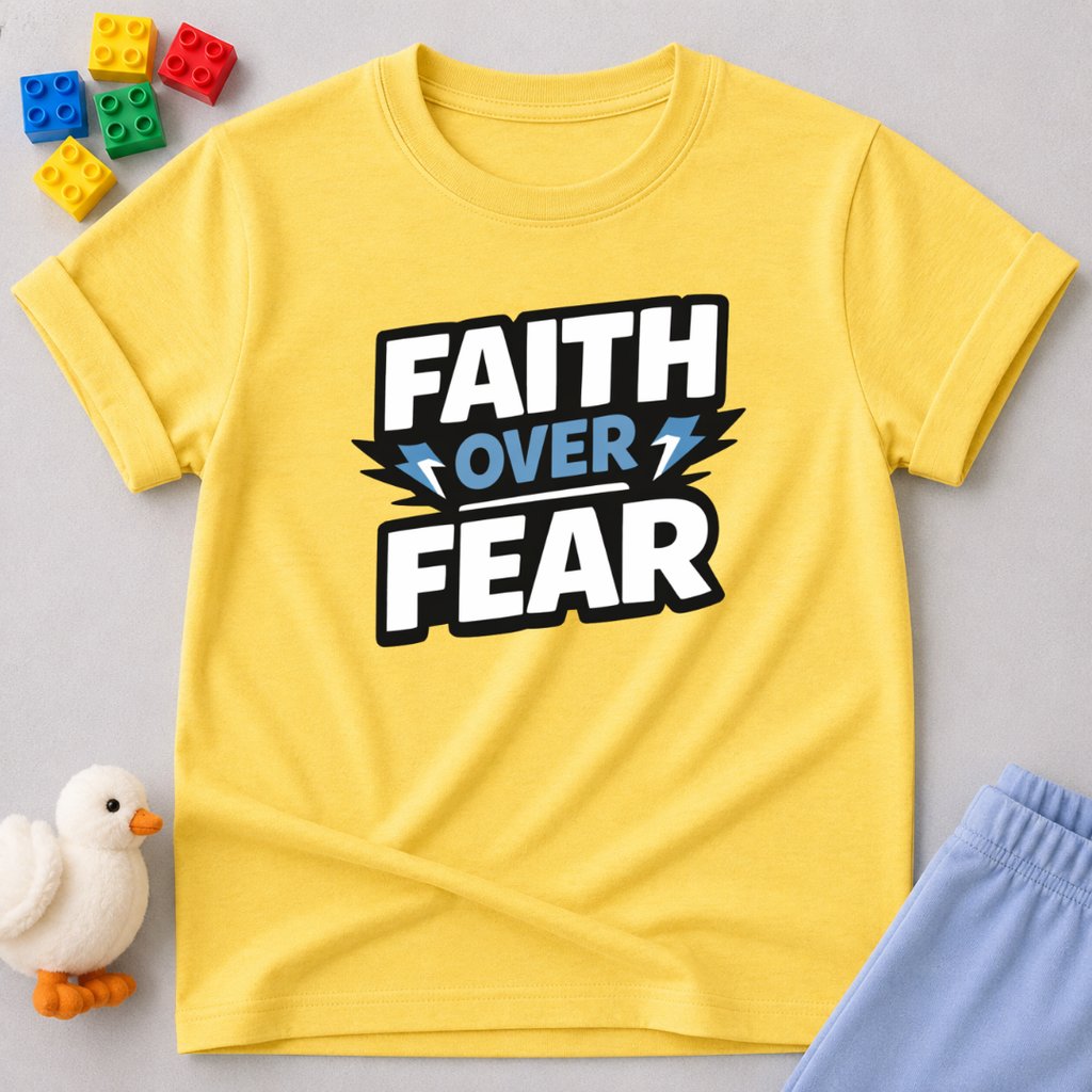 Faith Over Fear Toddler T-shirt