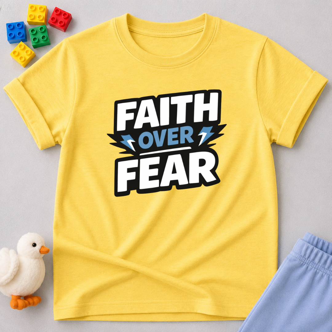 Faith Over Fear Toddler T-shirt
