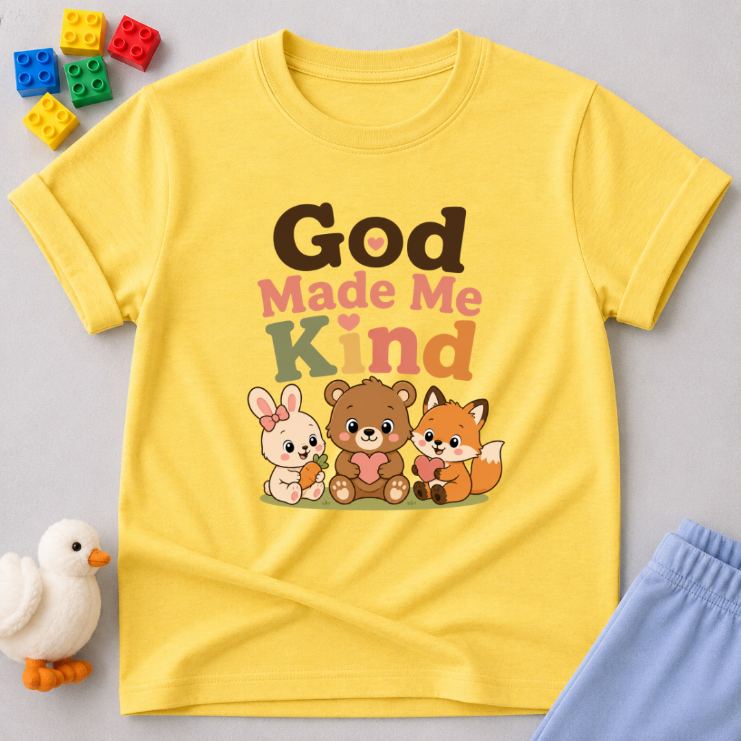 God Made Me Kind Toddler T-shirt
