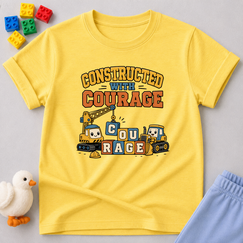 Constructed With Courage V2 Toddler T-shirt