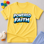 Powered By Faith Toddler T-shirt
