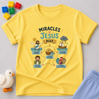 Miracles of Jesus Map Much Toddler T-shirt