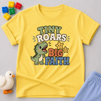 Tiny Roars Big Faith Toddler T-shirt