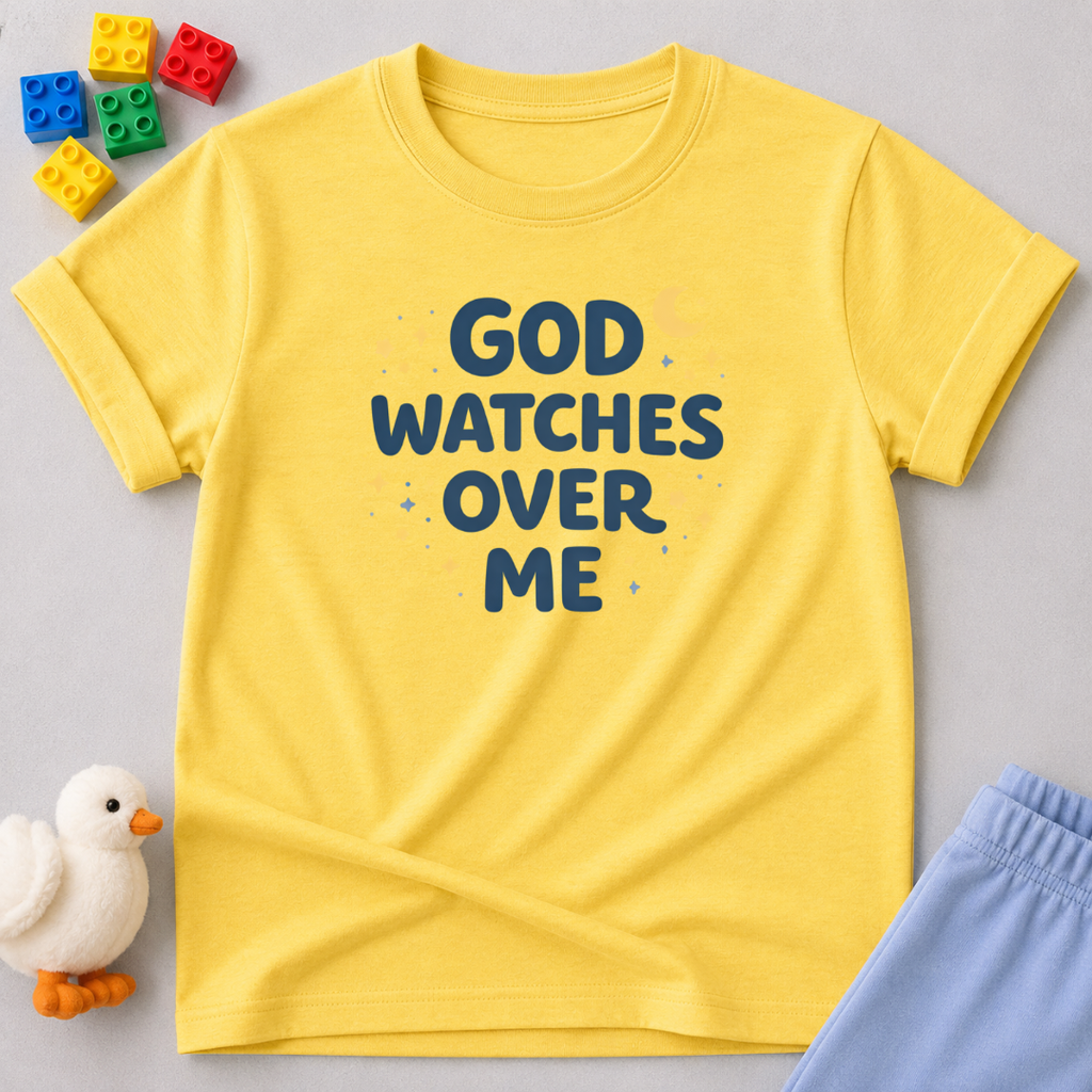 God Watches Over Me Toddler T-shirt